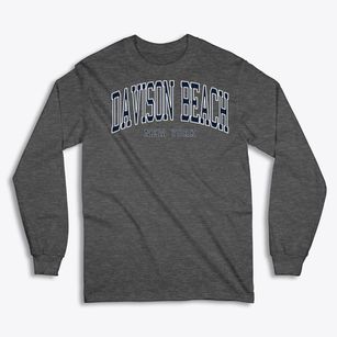 Davison Beach New York Traditional Classic Long Sleeve T-Shirt