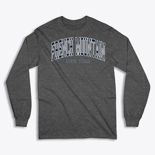 French Mountain New York Traditional Classic Long Sleeve T-Shirt