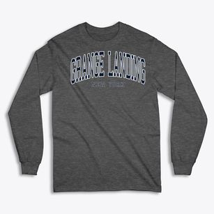 Grange Landing New York Traditional Classic Long Sleeve T-Shirt