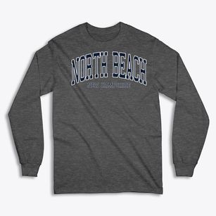 North Beach New Hampshire Traditional Classic Long Sleeve T-Shirt