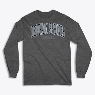 Denham Springs Louisiana Traditional Classic Long Sleeve T-Shirt