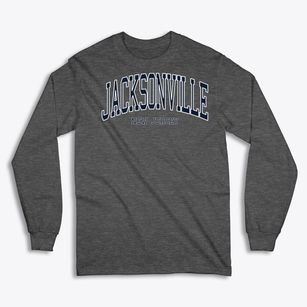 Jacksonville New Jersey Traditional Classic Long Sleeve T-Shirt