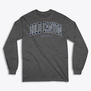 Gold Canyon Arizona Traditional Classic Long Sleeve T-Shirt