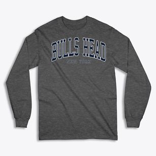 Bulls Head New York Traditional Classic Long Sleeve T-Shirt