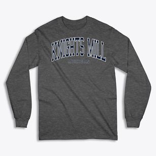 Knights Mill Michigan Traditional Classic Long Sleeve T-Shirt