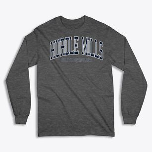 Hurdle Mills North Carolina Traditional Classic Long Sleeve T-Shirt