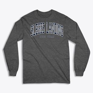Sleggs Landing New York Traditional Classic Long Sleeve T-Shirt