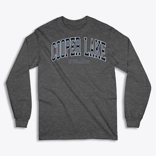 Cooper Lake Wyoming Traditional Classic Long Sleeve T-Shirt