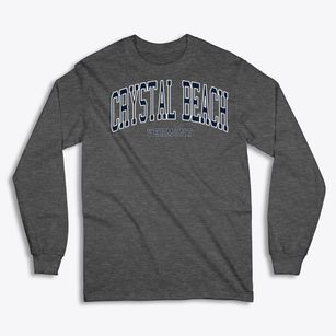 Crystal Beach Vermont Traditional Classic Long Sleeve T-Shirt