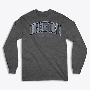 Durkeetown New York Traditional Classic Long Sleeve T-Shirt