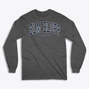 Elm Bluff Alabama Traditional Classic Long Sleeve T-Shirt