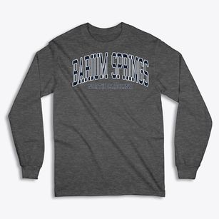 Barium Springs North Carolina Traditional Classic Long Sleeve T-Shirt