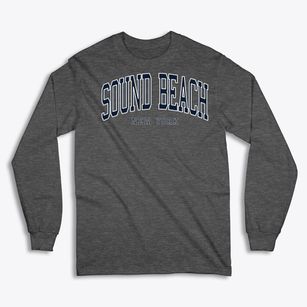 Sound Beach New York Traditional Classic Long Sleeve T-Shirt