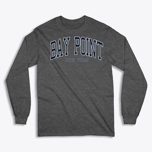 Bay Point New York Traditional Classic Long Sleeve T-Shirt