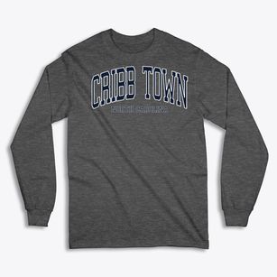 Cribb Town North Carolina Traditional Classic Long Sleeve T-Shirt