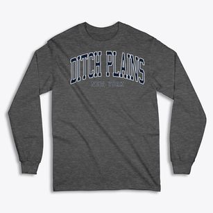 Ditch Plains New York Traditional Classic Long Sleeve T-Shirt