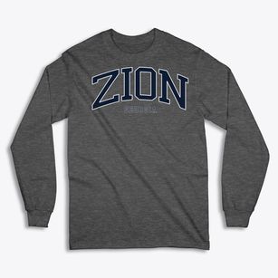 Zion Georgia Traditional Classic Long Sleeve T-Shirt
