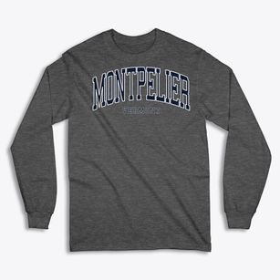 Montpelier Vermont Traditional Classic Long Sleeve T-Shirt