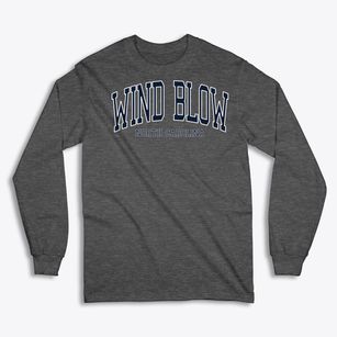Wind Blow North Carolina Traditional Classic Long Sleeve T-Shirt