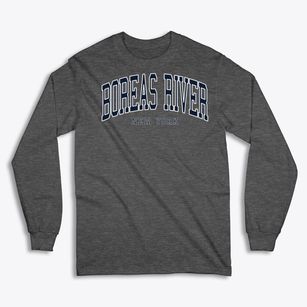 Boreas River New York Traditional Classic Long Sleeve T-Shirt