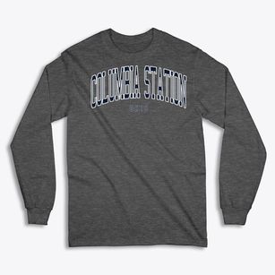 Columbia Station Ohio Traditional Classic Long Sleeve T-Shirt