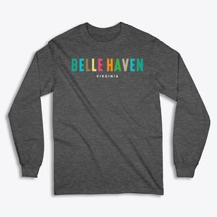 Belle Haven Virginia Color Pop Classic Long Sleeve T-Shirt