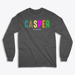 Casper Wyoming Color Pop Classic Long Sleeve T-Shirt