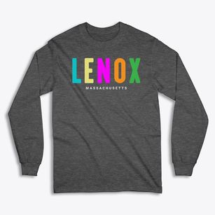 Lenox Massachusetts Color Pop Classic Long Sleeve T-Shirt