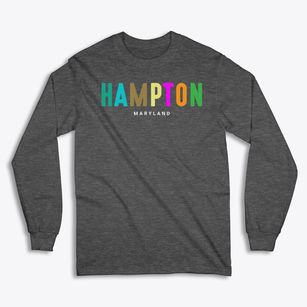 Hampton Maryland Color Pop Classic Long Sleeve T-Shirt