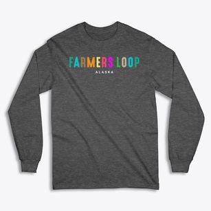 Farmers Loop Alaska Color Pop Classic Long Sleeve T-Shirt