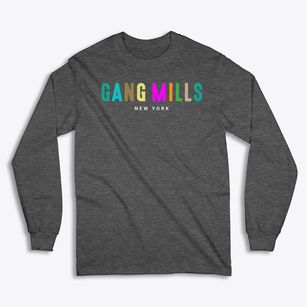 Gang Mills New York Color Pop Classic Long Sleeve T-Shirt