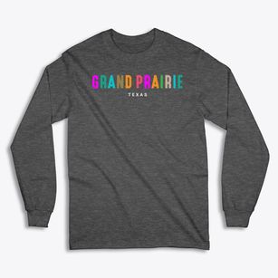 Grand Prairie Texas Color Pop Classic Long Sleeve T-Shirt