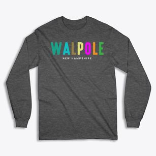 Walpole New Hampshire Color Pop Classic Long Sleeve T-Shirt