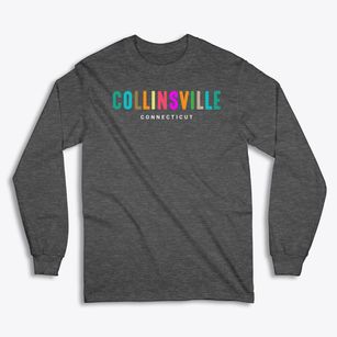 Collinsville Connecticut Color Pop Classic Long Sleeve T-Shirt