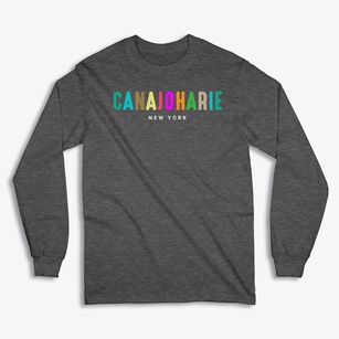 Canajoharie New York Color Pop Classic Long Sleeve T-Shirt