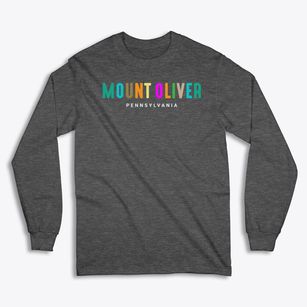 Mount Oliver Pennsylvania Color Pop Classic Long Sleeve T-Shirt