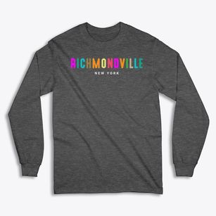 Richmondville New York Color Pop Classic Long Sleeve T-Shirt