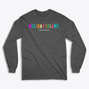 Holiday Island Arkansas Color Pop Classic Long Sleeve T-Shirt