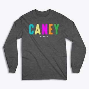 Caney Kansas Color Pop Classic Long Sleeve T-Shirt