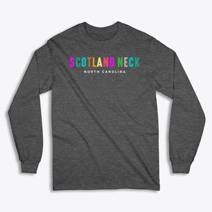 Scotland Neck North Carolina Color Pop Classic Long Sleeve T-Shirt