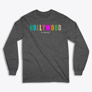 Hollywood Florida Color Pop Classic Long Sleeve T-Shirt