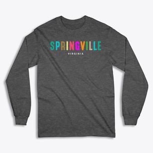 Springville Virginia Color Pop Classic Long Sleeve T-Shirt