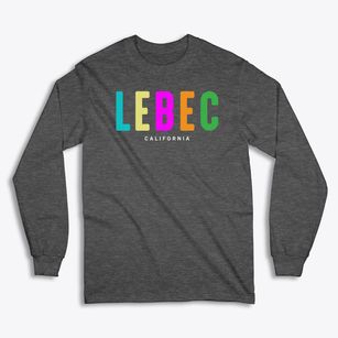Lebec California Color Pop Classic Long Sleeve T-Shirt