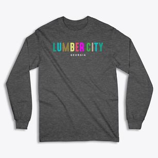 Lumber City Georgia Color Pop Classic Long Sleeve T-Shirt