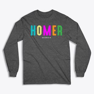 Homer Georgia Color Pop Classic Long Sleeve T-Shirt