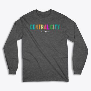 Central City Illinois Color Pop Classic Long Sleeve T-Shirt
