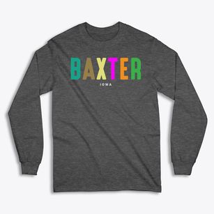 Baxter Iowa Color Pop Classic Long Sleeve T-Shirt