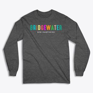 Bridgewater New Hampshire Color Pop Classic Long Sleeve T-Shirt