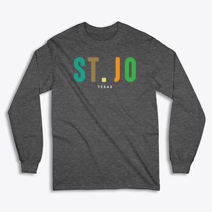 St. Jo Texas Color Pop Classic Long Sleeve T-Shirt
