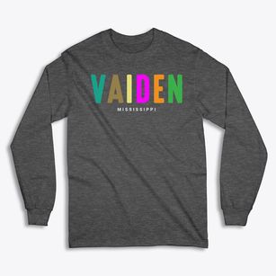 Vaiden Mississippi Color Pop Classic Long Sleeve T-Shirt
